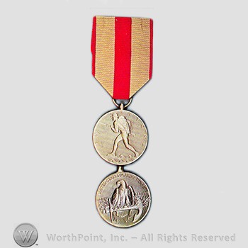 Military decoration : Marine Corps Expeditionary Medal.