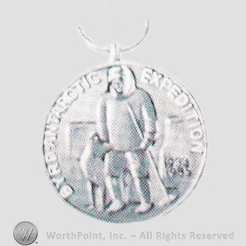 Military decoration : Second Byrd Antarctic Expedition Medal.