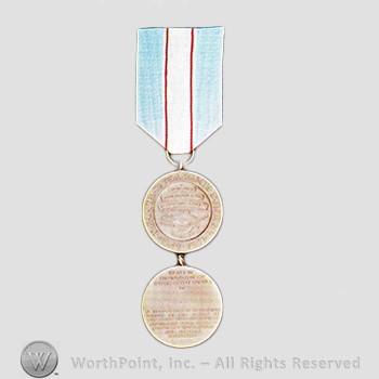 Military decoration : United States Antarctic Expedition Medal.