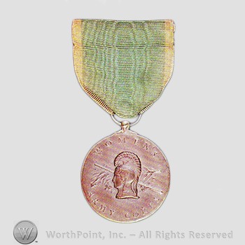 Military decoration : Women's Army Corps Service Medal.