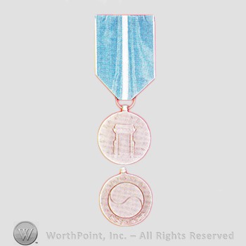 Military decoration : Korean Service Medal.