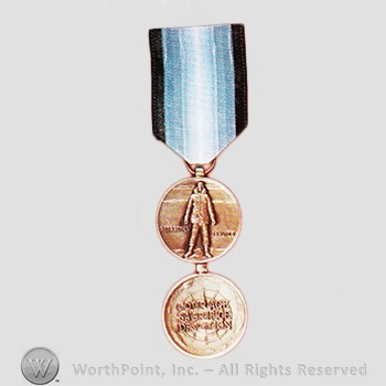Military decoration : Antarctica Service Medal.