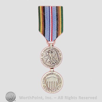 Military decoration : Armed Forces Expeditionary Medal.