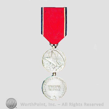 Military decoration : Naval Reserve Medal.