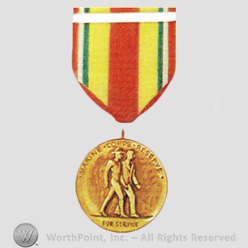 Military decoration : Organized Marine Corps Reserve Medal.