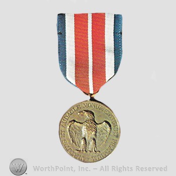 Military decoration : Certificate of Merit Medal.