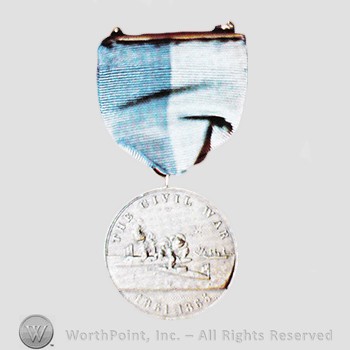 Military decoration : Navy Civil War Medal.