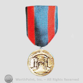 Military decoration : Navy Philippine Campaign Medal.