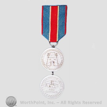 Military decoration : Army of Puerto Rico Occupation Medal.
