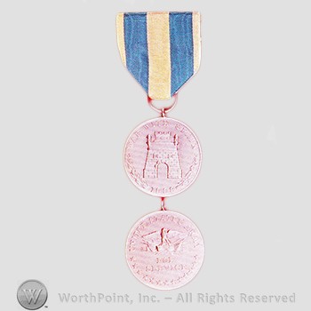 Military decoration : Army Spanish Campaign Medal.