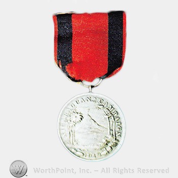 Military decoration : Nicaraguan Campaign Medal.
