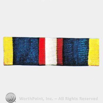 Military decoration : Philippine Independence Ribbon.