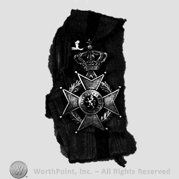 Order, medal or decoration : Order of Leopold.