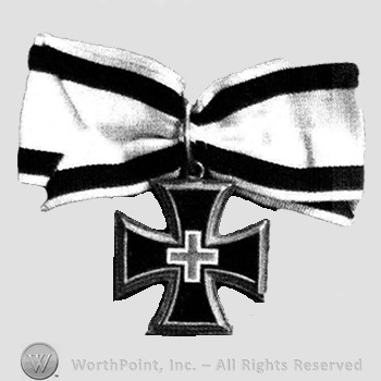 Civilian Honor Decoration : Ladies Cross (resembles Iron Cross).