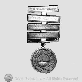Good Conduct Medals : Coast Guard, type I.
