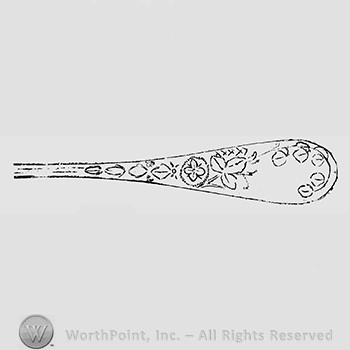 Engraved pattern.