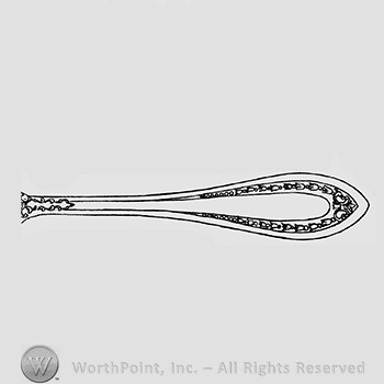 Extra Coin Silver Plate Three pattern.