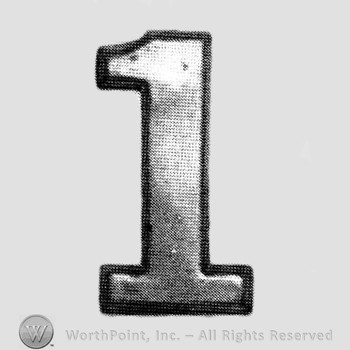 Insignia consisted of number 1.