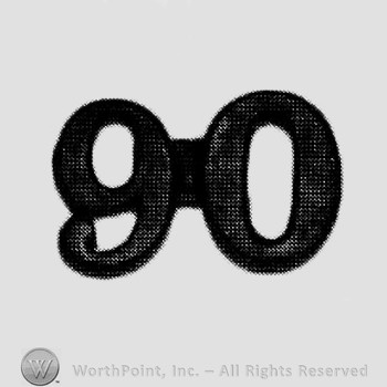 Insignia consisted of number 90.