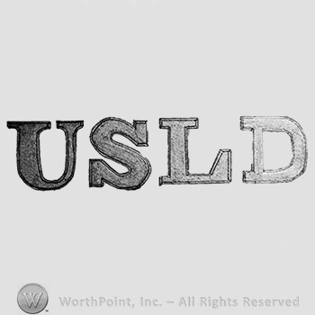 Insignia consisted of  letters U S L D.