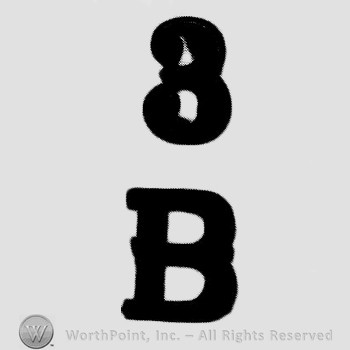 Insignia consisted of number 3 and letter B.