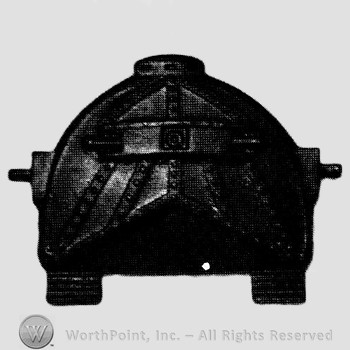 Insignia like a helmet.