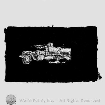 Insignia consisted of an embroidered tank.