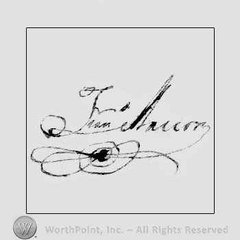 Autograph/Signature : Marion Francis.