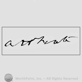 Autograph/Signature : Foote Andrew.