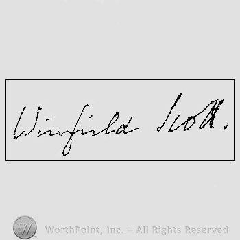 Autograph/Signature : Scott Winfield.