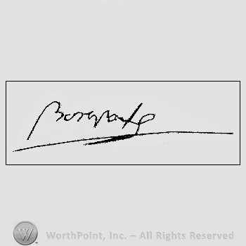 Autograph/Signature : Napoleon.