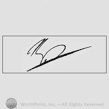 Autograph/Signature : Napoleon.
