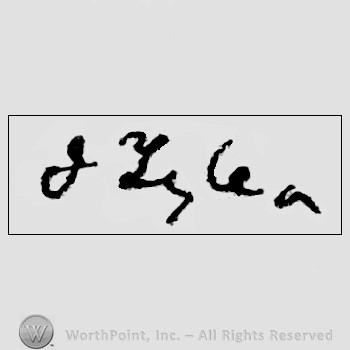 Autograph/Signature : Tyler John.