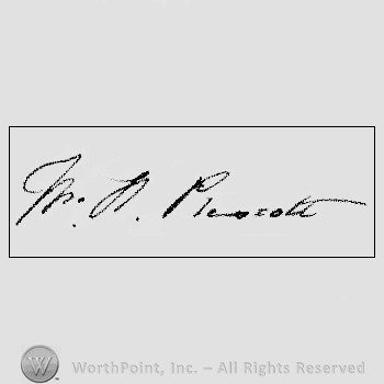 Autograph/Signature : Prescott William H.