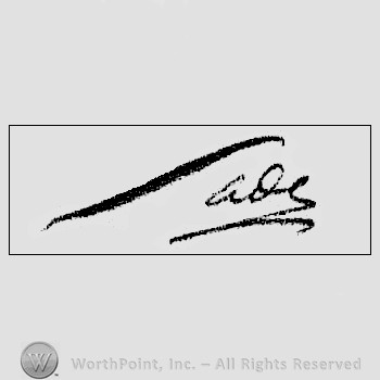Autograph/Signature : Sade, Donatien Alphonse Francois; Marquis De.
