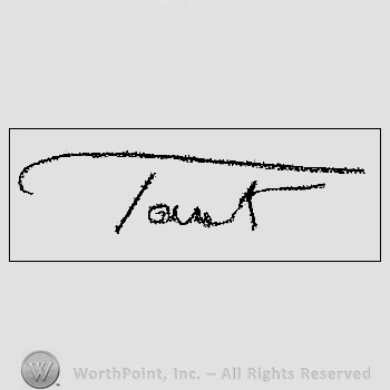 Autograph/Signature : Tarkington Booth.