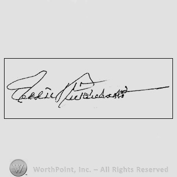 Autograph/Signature : Rickenbacker and Balbo.