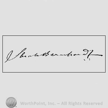 Autograph/Signature : Bernhardt Sarah.