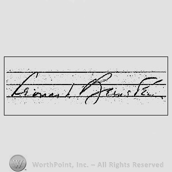 Autograph/Signature : Bernstein Leonard.