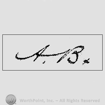 Autograph/Signature : Bierce Ambrose.