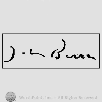 Autograph/Signature : Barrie.