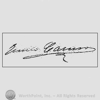 Autograph/Signature : Caruso Enrico.