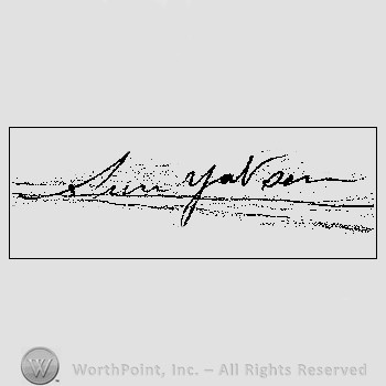 Autograph/Signature : Sun Yat-Sen.