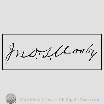 Autograph/Signature : John S. Mosby.