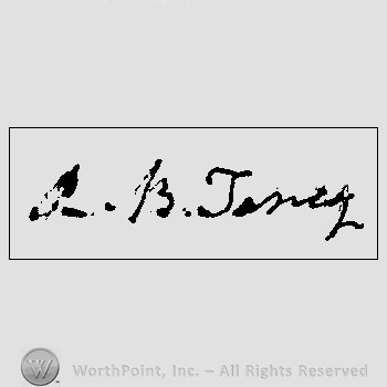 Autograph/Signature : Roger Brooke Taney.