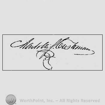 Autograph/Signature : Cushman Charlotte.