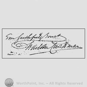 Autograph/Signature : Cushman Charlotte.