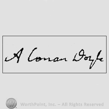 Autograph/Signature : Doyle, Arthur Conan.