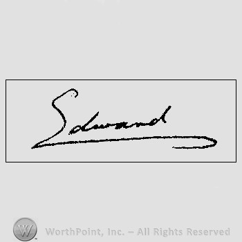 Autograph/Signature : Edward III.