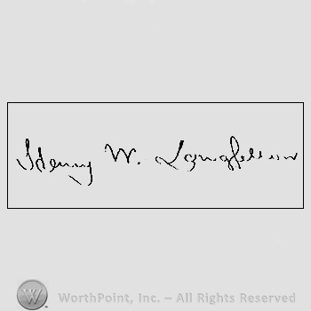 Autograph/Signature : Longfellow Henry.